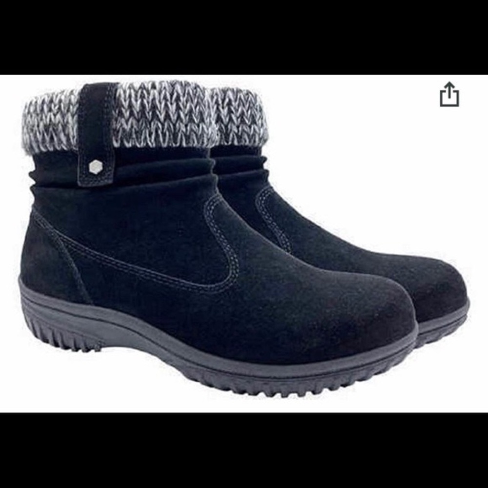 NEW Khombu Ladies' Laura All Weather Bootie BLACK